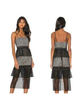 NBD Dolores Midi Dress - Black